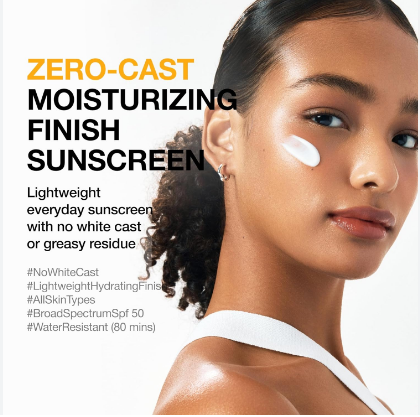 ANUA Crème solaire hydratante à fini zéro-coulée