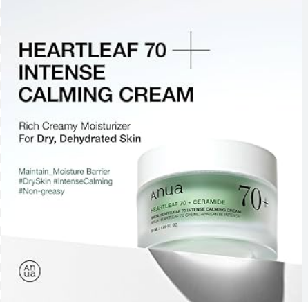ANUA – Crème Heartleaf 70% Intense Calming
