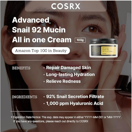 COSRX Advanced Snail 92 All in one Cream
