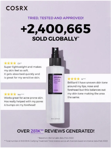 Cosrx AHABHA Clarifying Treatment Toner