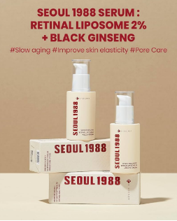KSECRET – SEOUL 1988 Serum : Retinal Liposome 2% + Black Ginseng