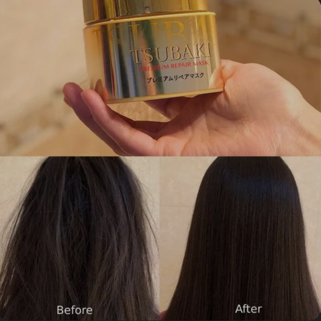 MASQUE CAPILLAIRE RÉPARATEUR – TSUBAKI PREMIUM REPAIR MASK, SHISEIDO