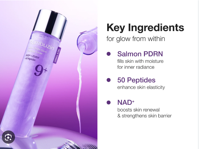 Numbuzin No.9 NAD+ PDRN Glow Boosting Toner