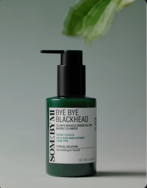 SOME BY MI – Bye Bye Blackhead 30 Days Miracle Green Tea Tox Bubble Cleanser 120ml