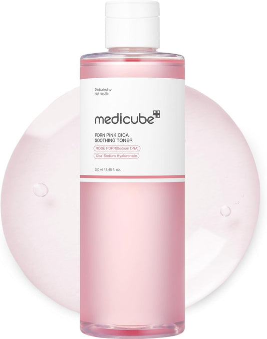 medicube pdrn pink cica soothing toner 250ML