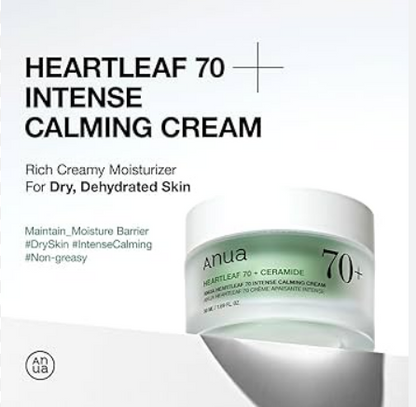 ANUA – Crème Heartleaf 70% Intense Calming