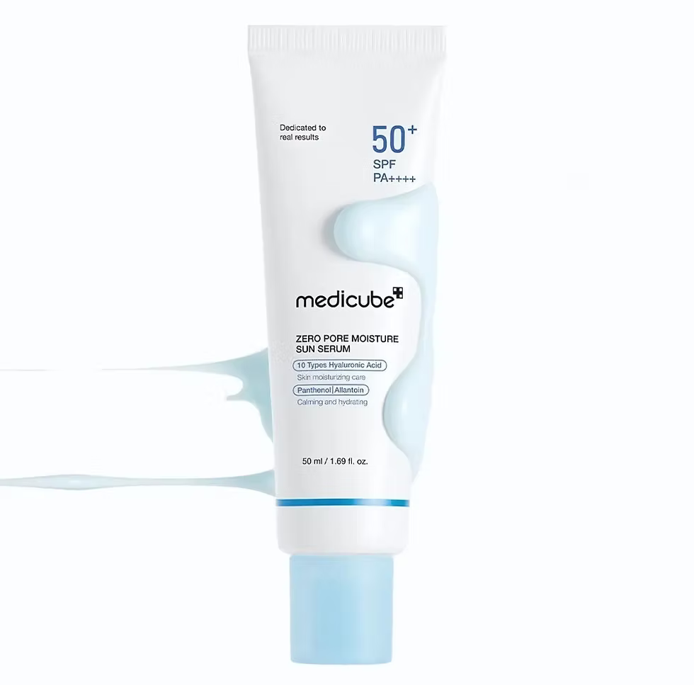 medicube zero pore moisture sun serum spf50+ 50ML
