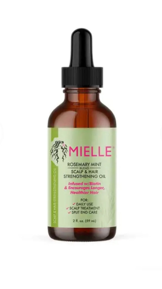MIELLE Rosemary Mint Scalp & Hair Strengthening Oil
