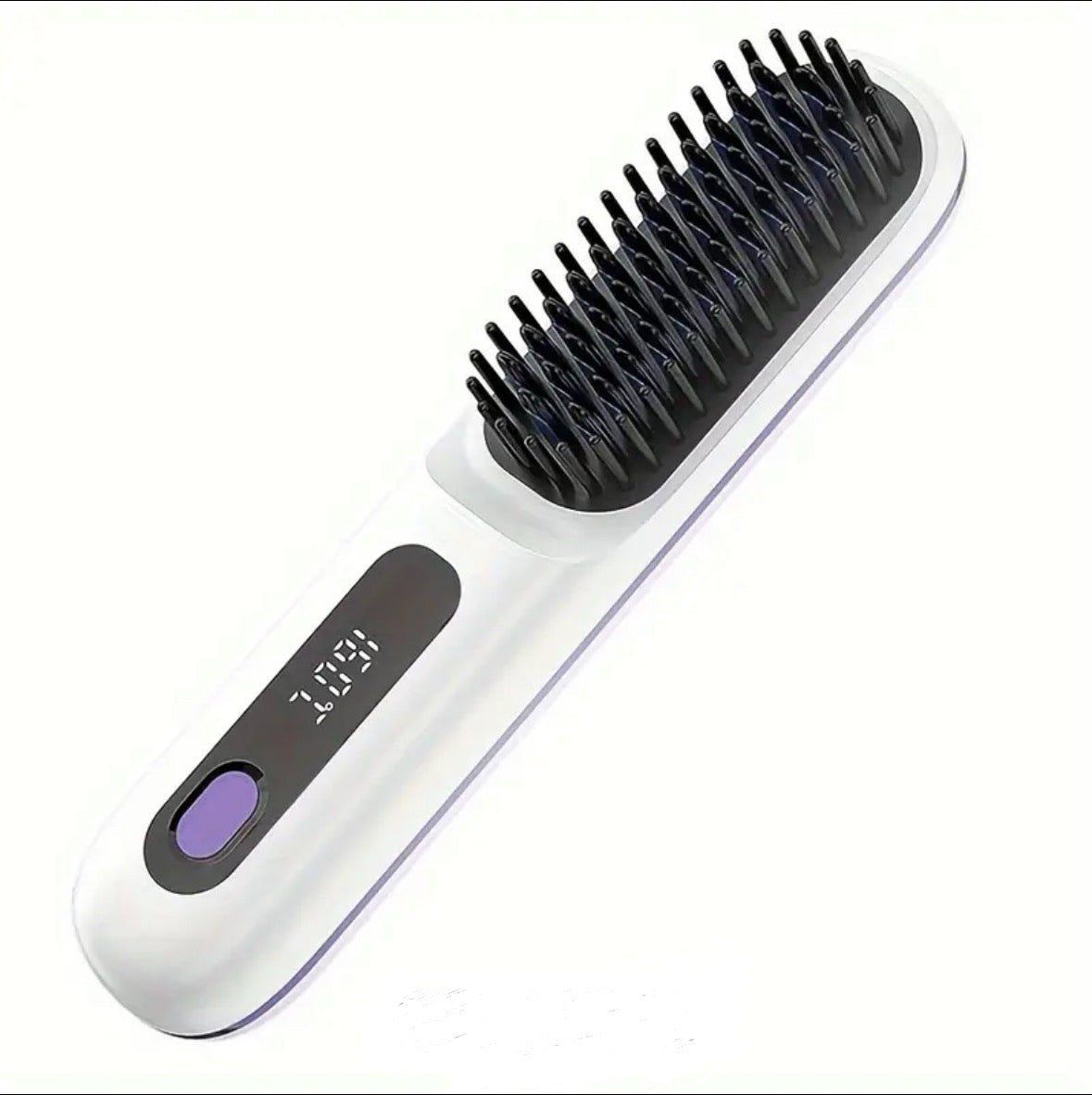 Brosse chauffante sans fil.