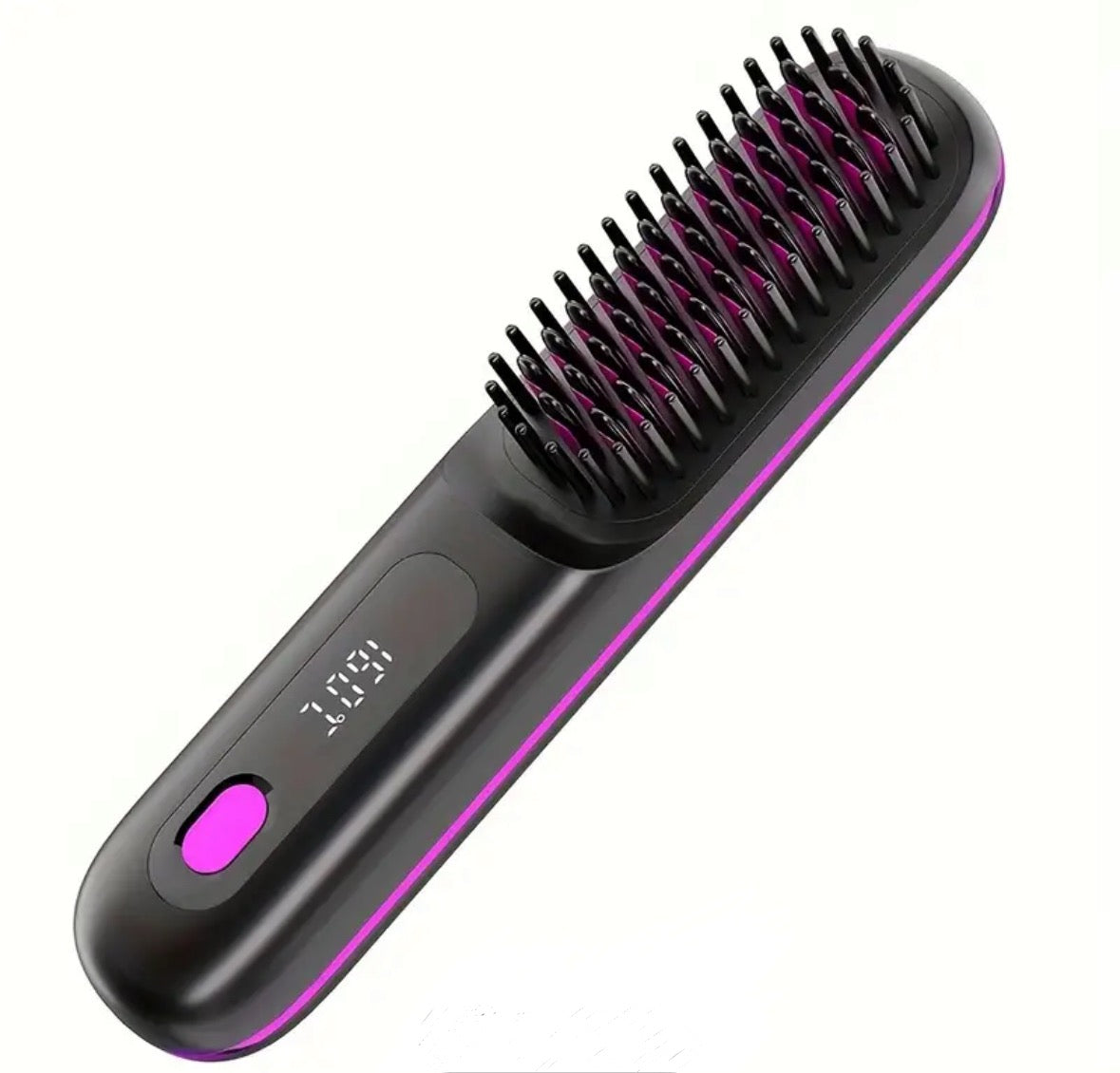 Brosse chauffante sans fil.