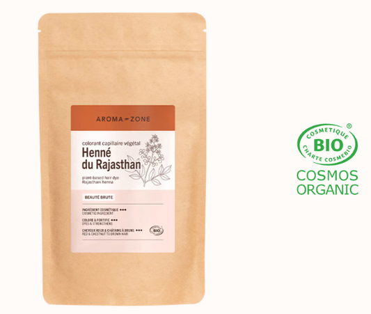 Henné du Rajasthan BIO - Colorant capillaire végétal