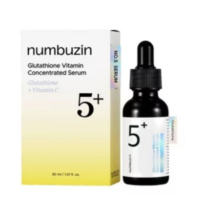 numbuzin, 5+ Glutathione Vitamin Concentrated serum
