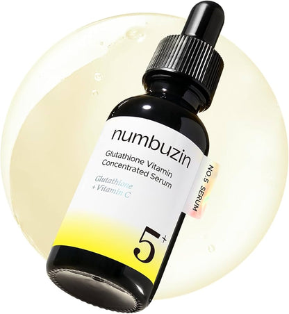numbuzin, 5+ Glutathione Vitamin Concentrated serum