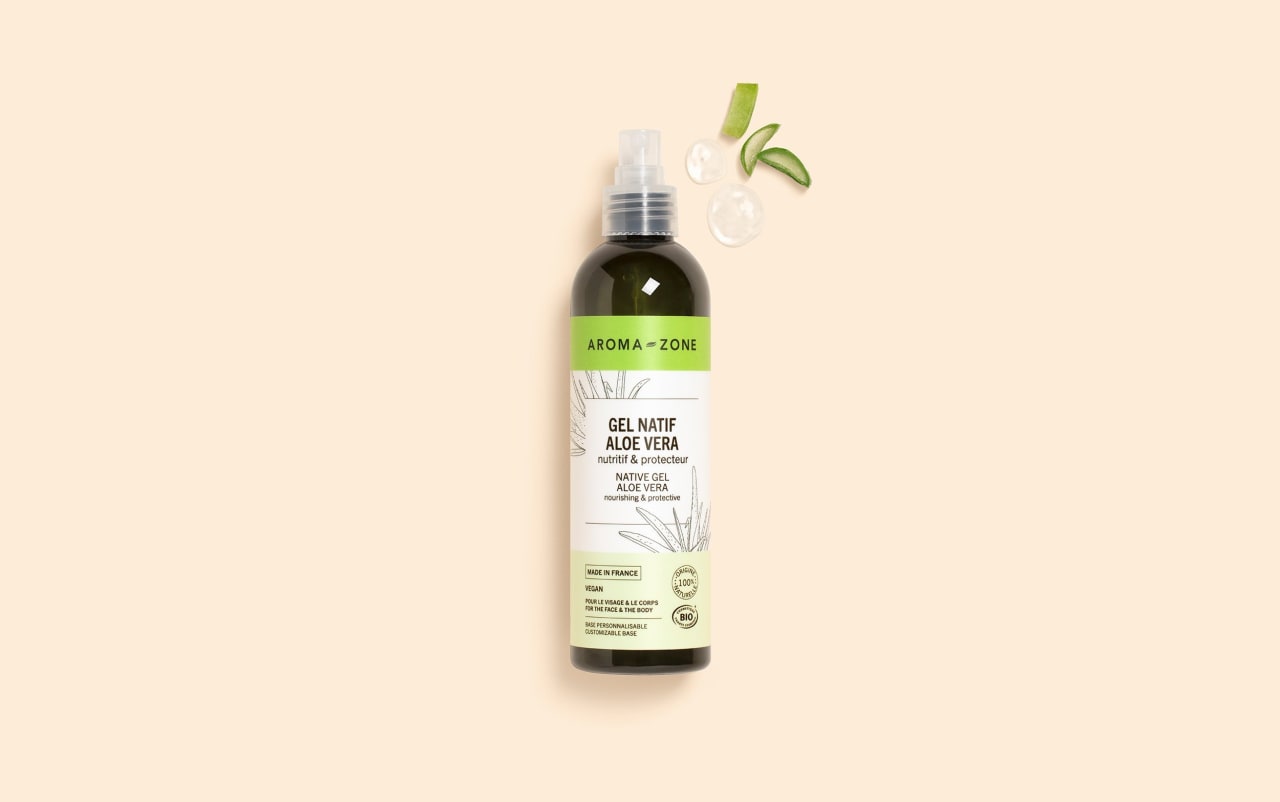 Aroma Zone Gel natif d'Aloe Vera BIO 100ml