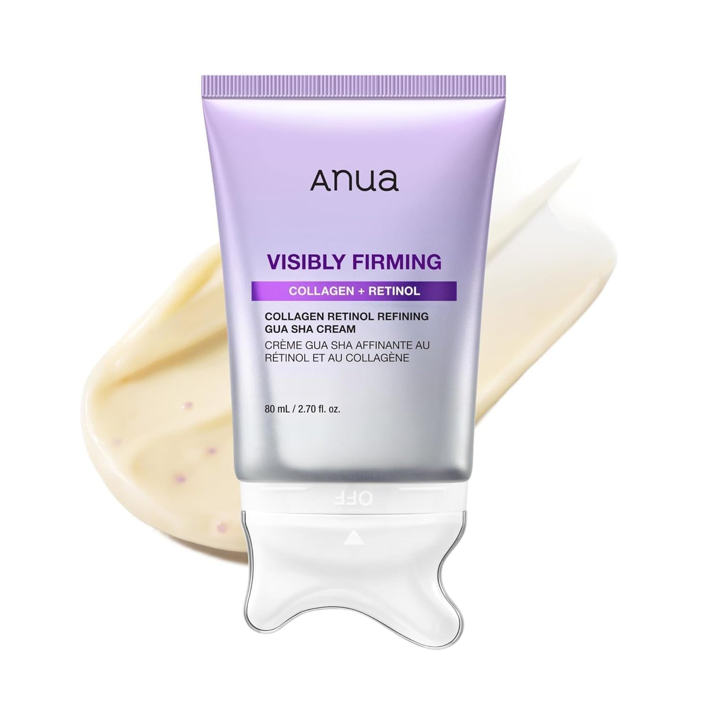 Anua Visibly Firming Collagen Retinol Refining Gua Sha Cream 80ml
