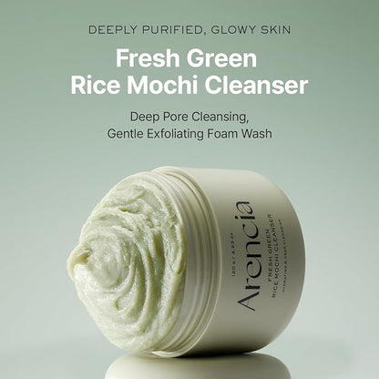 Arencia - Fresh Green Rice Mochi Cleanser - 120g