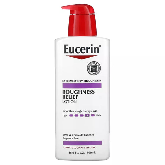 Eucerin Roughness Relief Lotion – Soin Hydratant Intense pour Peaux Rugueuses, 500ml