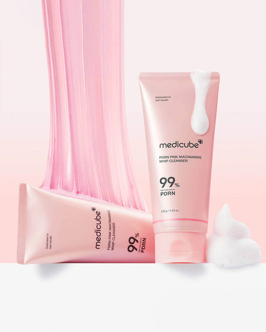 Medicube PDRN Pink Niacinamide Cleanser WHIP 120g