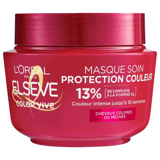 L'Oreal Paris Elseve Color-Vive - Masque Protection Cheveux Colorés & Méches - 310 ml