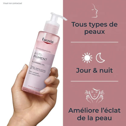 Eucerin ANTI-PIGMENT Gel Nettoyant 400ml