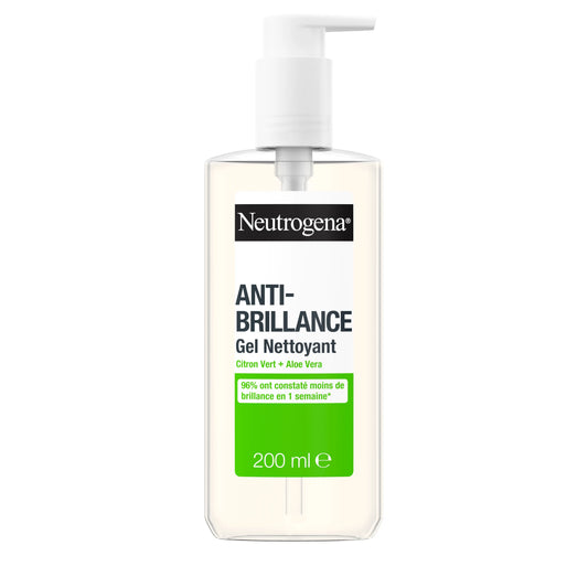 Neutrogena Anti-Brillance Citron Vert : Gel Nettoyant 200ml