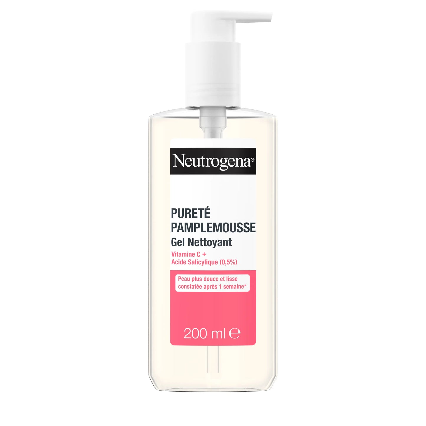 Neutrogena Pureté Pamplemousse : Gel Nettoyant 200ml