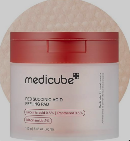 MEDICUBE RED SUCCINIC ACID PEELING PAD