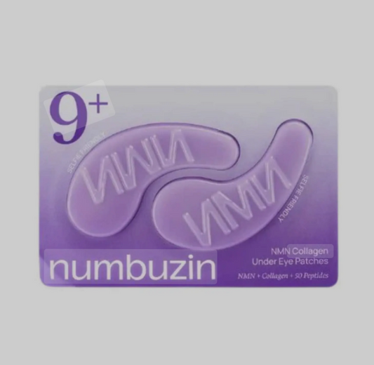 Numbuzin Patchs Yeux Collagène NAD+ n° 9 – Anti-rides, Hydratants et Éclat
