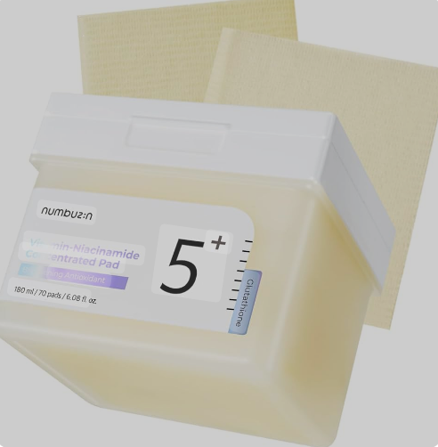 Numbuzin – No.5 Vitamin-Niacinamide Concentrated Pad 180ml