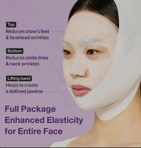 Numbuzin – No.9 NAD Masque visage liftant (set complet 4 pièce )