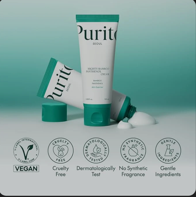 Purito SEOUL – Mighty Bamboo Panthenol Cream