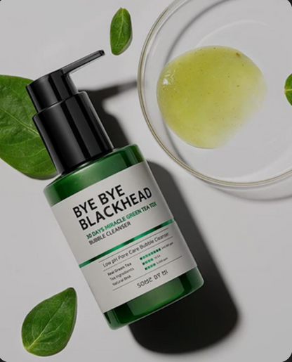 SOME BY MI – Bye Bye Blackhead 30 Days Miracle Green Tea Tox Bubble Cleanser 120ml