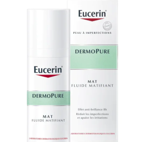Eucerin Dermopure Mat fluide matifiant - tube de 50 ml