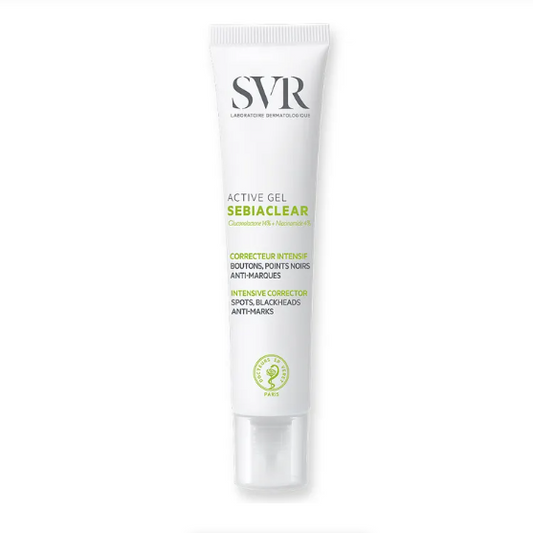 Svr Sebiaclear Correcteur Intensif Active Gel Boutons Points Noirs et Anti Marques 40ml