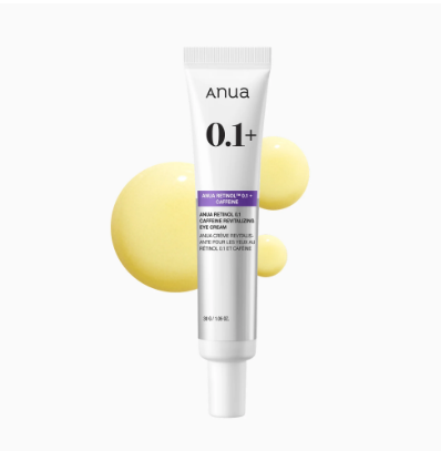 ANUA Retinol 0.1 Caffeine Revitalizing Eye Cream