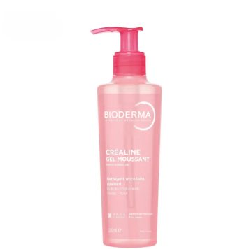Bioderma CREALINE - Gel Moussant Nettoyant et Apaisant Micellaire - Peaux Sensibles