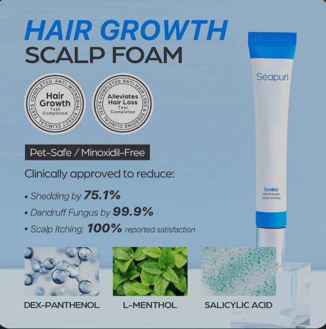 Seapuri – Sérum capillaire nourrissant anti chute