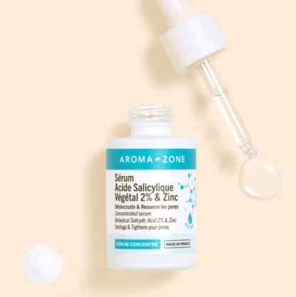 Sérum concentré Acide Salicylique 2% & Zinc 30ML