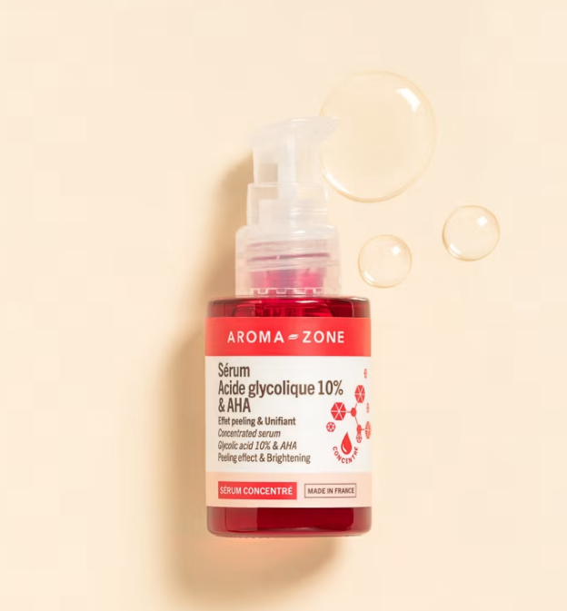Sérum concentré Acide glycolique 10% & AHA 30ML