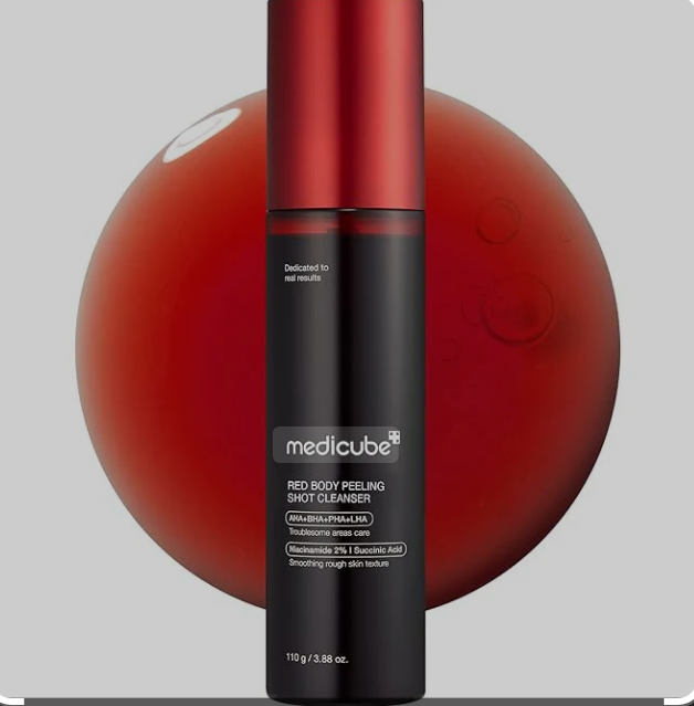 medicube – Red Acne Body Peeling Shot