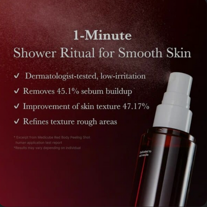 medicube – Red Acne Body Peeling Shot