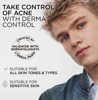 L'Oréal Paris Men Expert Derma Control Sérum Anti-Imperfections Niacinamide (3% Niacinamide + Acide Salicylique) 30ml