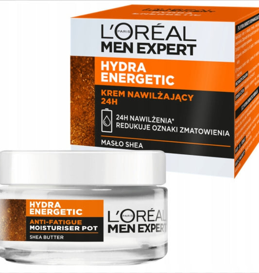 L'Oréal Men Expert Hydra Energetic Anti-Fatigue Moisturiser Pot 50ml