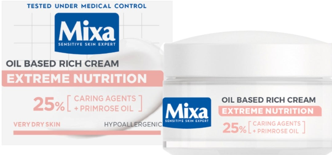 Mixa Sensitive Skin Expert Extreme Nutrition Oil Based Rich Cream
