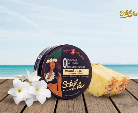 Soleil des îles Graisse à traire au Réa & Monoï de Tahiti