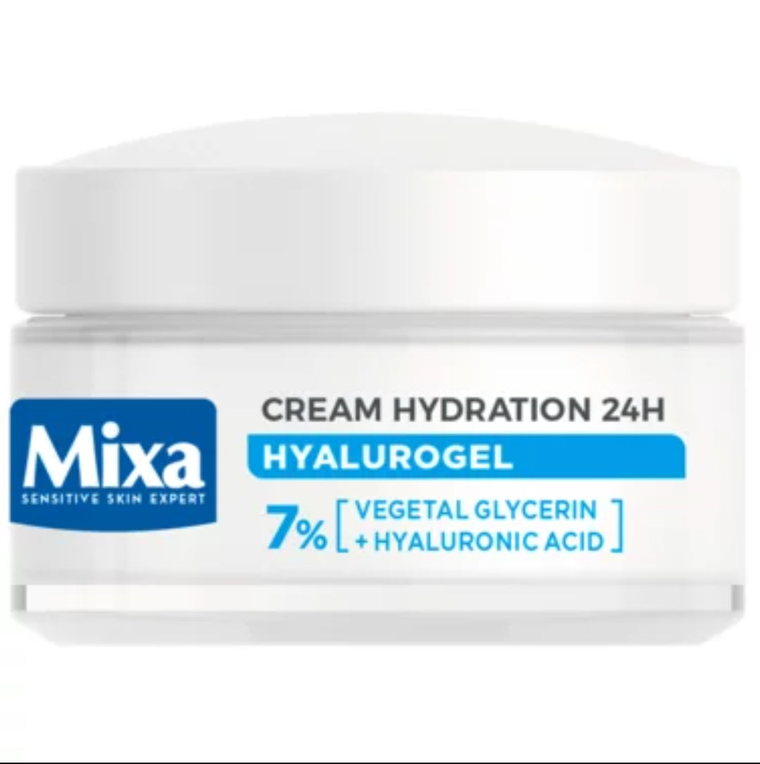 Mixa cream hdrataion 24h hyalurogel normal to dry skin 50ml