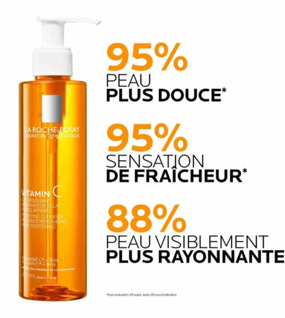 la roche posay gel nettoyant vitamine c 200ml