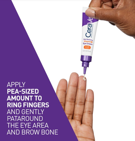 CeraVe Skin Renewing Vitamin C Eye Cream