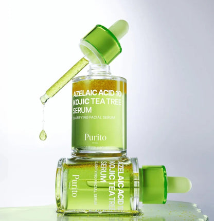 purito azelaic acid 10 kojic tea tree serum 30ml