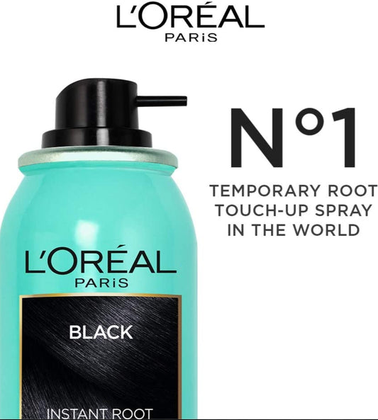 L'Oréal Paris Magic Retouch Instant Root Concealer Spray in Black (French packaging: Spray Instantané Effaceur de Racines - Noir 75ml